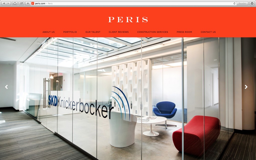 Peris Website Screen Shot